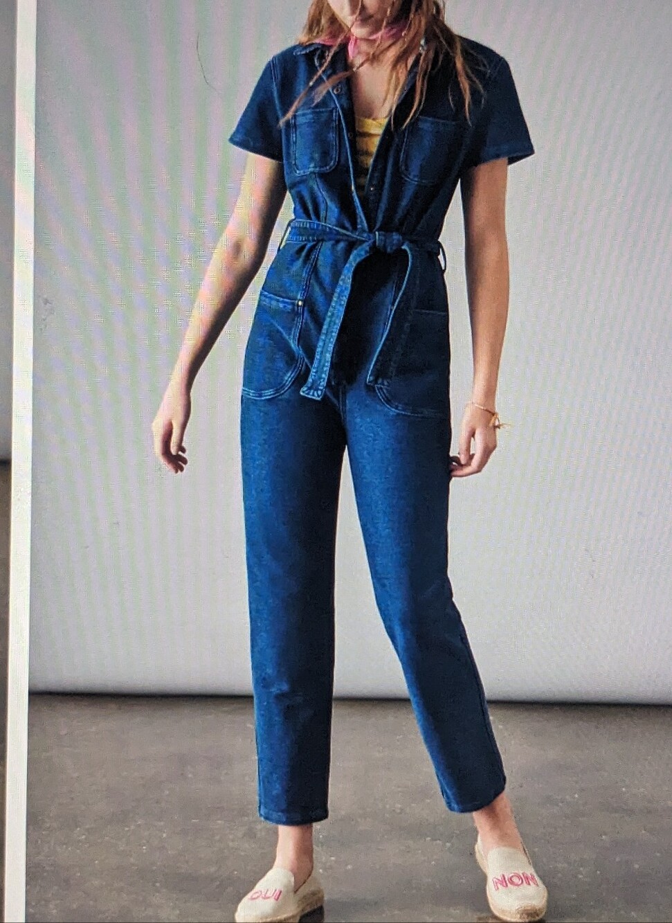 ANTHROPOLOGIE Pilcro Denim Jumpsuit